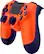 Left. Sony - DualShock 4 Wireless Controller for Sony PlayStation 4 - Sunset Orange.