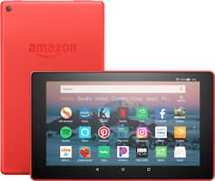 Amazon - Fire HD 8 - 8" - Tablet - 32GB 8th Generation, 2018 Release - Punch Red - Front_Zoom