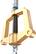 Alt View 13. Disney - Kingdom Hearts Collectible Full Size Replica of Sora's Kingdom Key Keyblade - Silver/Gold.