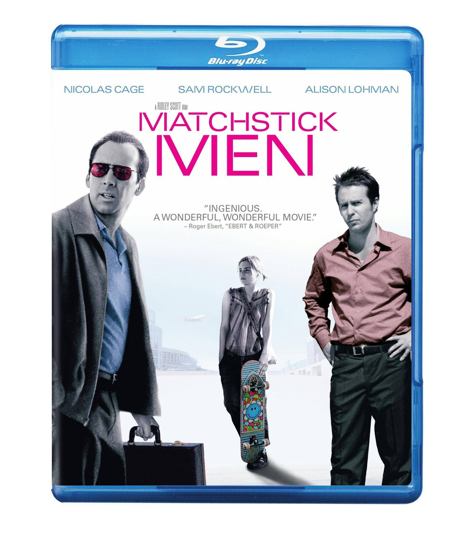 Front. Matchstick Men [Blu-ray].