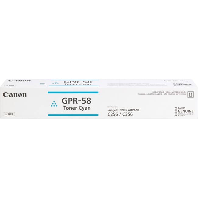 Canon - GPR-58 Original Laser Toner Cartridge - Cyan - 1 Each - 18000 Pages