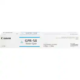 Canon - GPR-58 Original Laser Toner Cartridge - Cyan - 1 Each - 18000 Pages