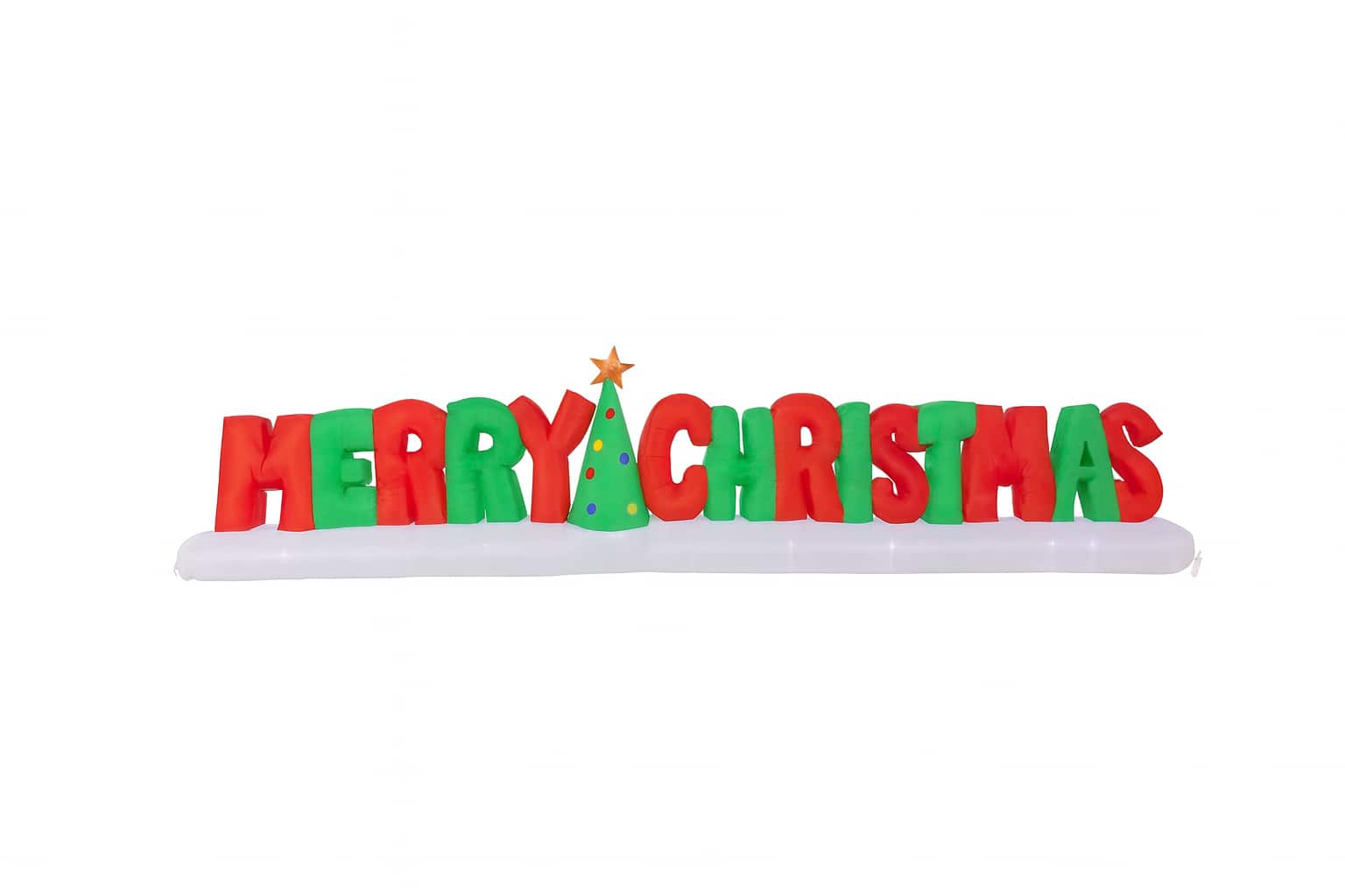 World Trade - 20' MERRY CHRISTMAS Running Light Show - Red