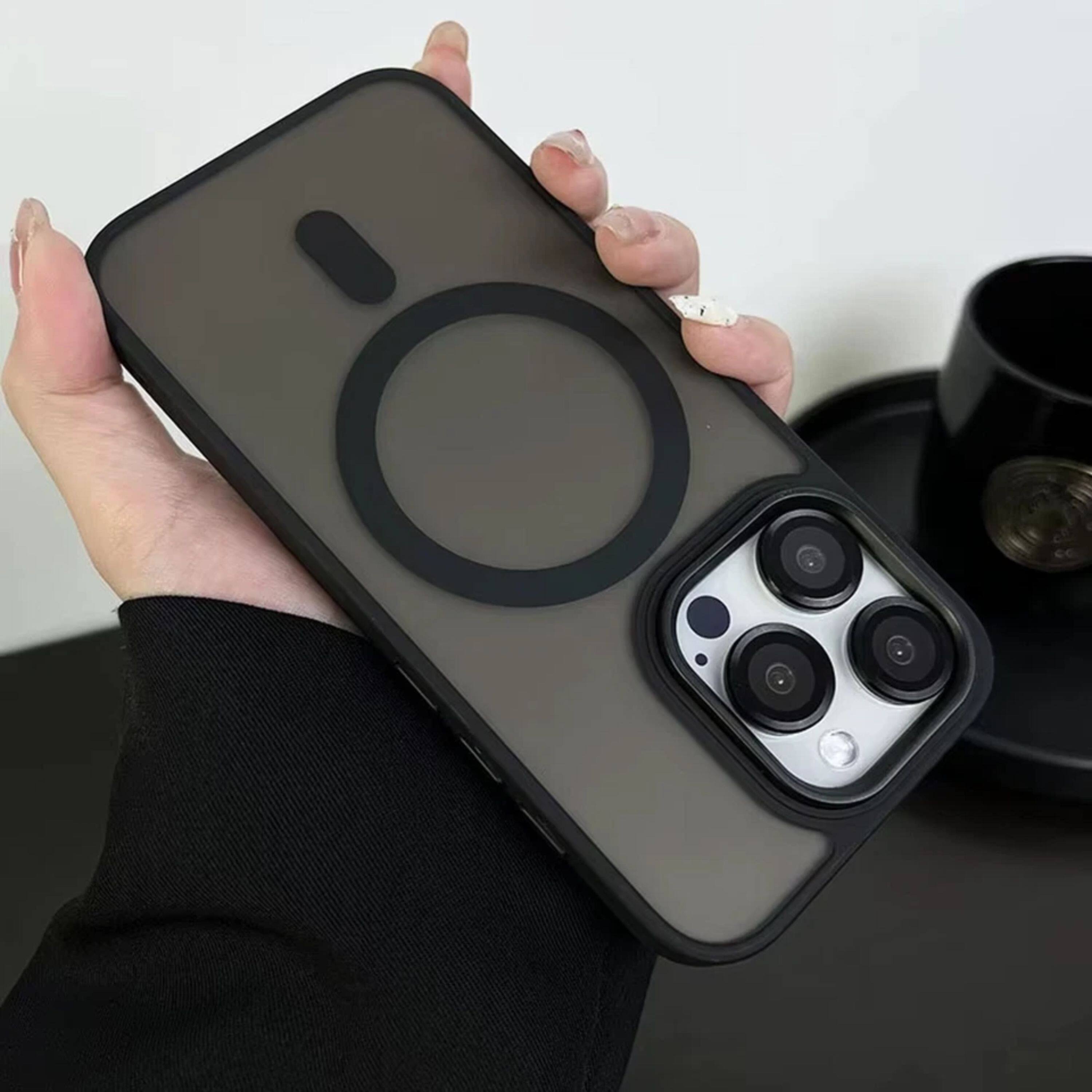Angle. Kitcheniva - Sleek Shockproof Protective Phone Case For iPhone iPhone 16 Plus Black - Black.