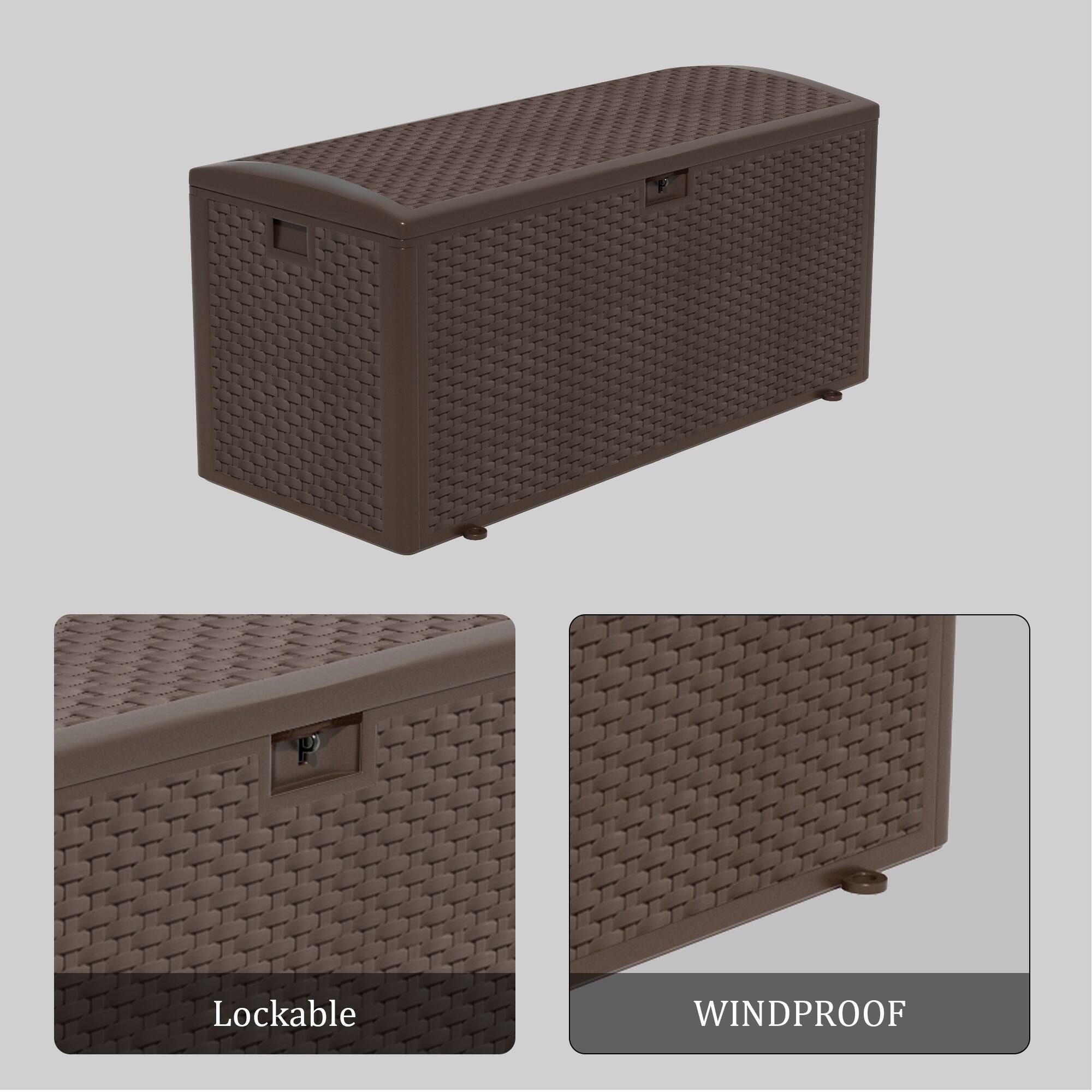 Lockable  
WINDPROOF