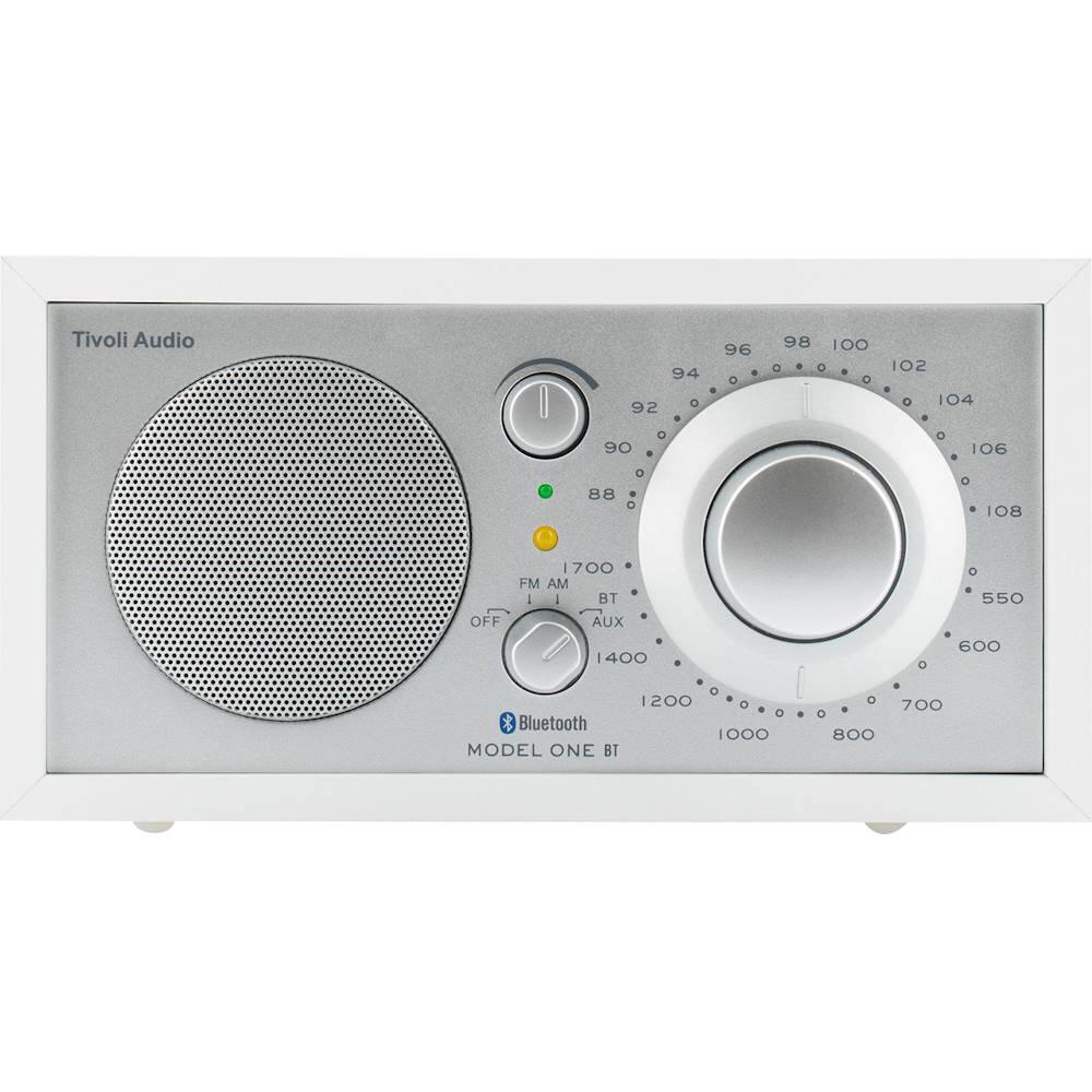 Alt View 13. Tivoli Audio - Bluetooth AM/FM Table Radio - White/Silver.