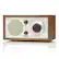 Angle. Tivoli Audio - Model One Bluetooth Shelf Speaker with Wood Finish - Walnut/Beige.