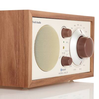 Tivoli Audio Model One Bluetooth Shelf Speaker with Wood Finish Tivoli Audio Model One Bluetooth Shelf Speaker with Wood Finish