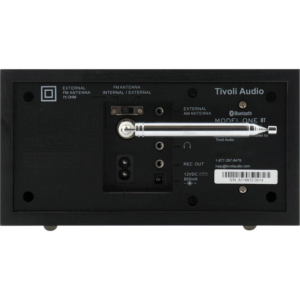 Alt View 12. Tivoli Audio - Bluetooth AM/FM Table Radio - Black Ash/Black Silver.