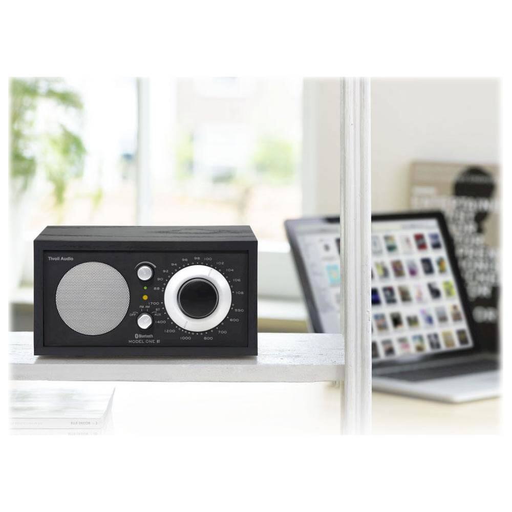 Alt View 13. Tivoli Audio - Bluetooth AM/FM Table Radio - Black Ash/Black Silver.