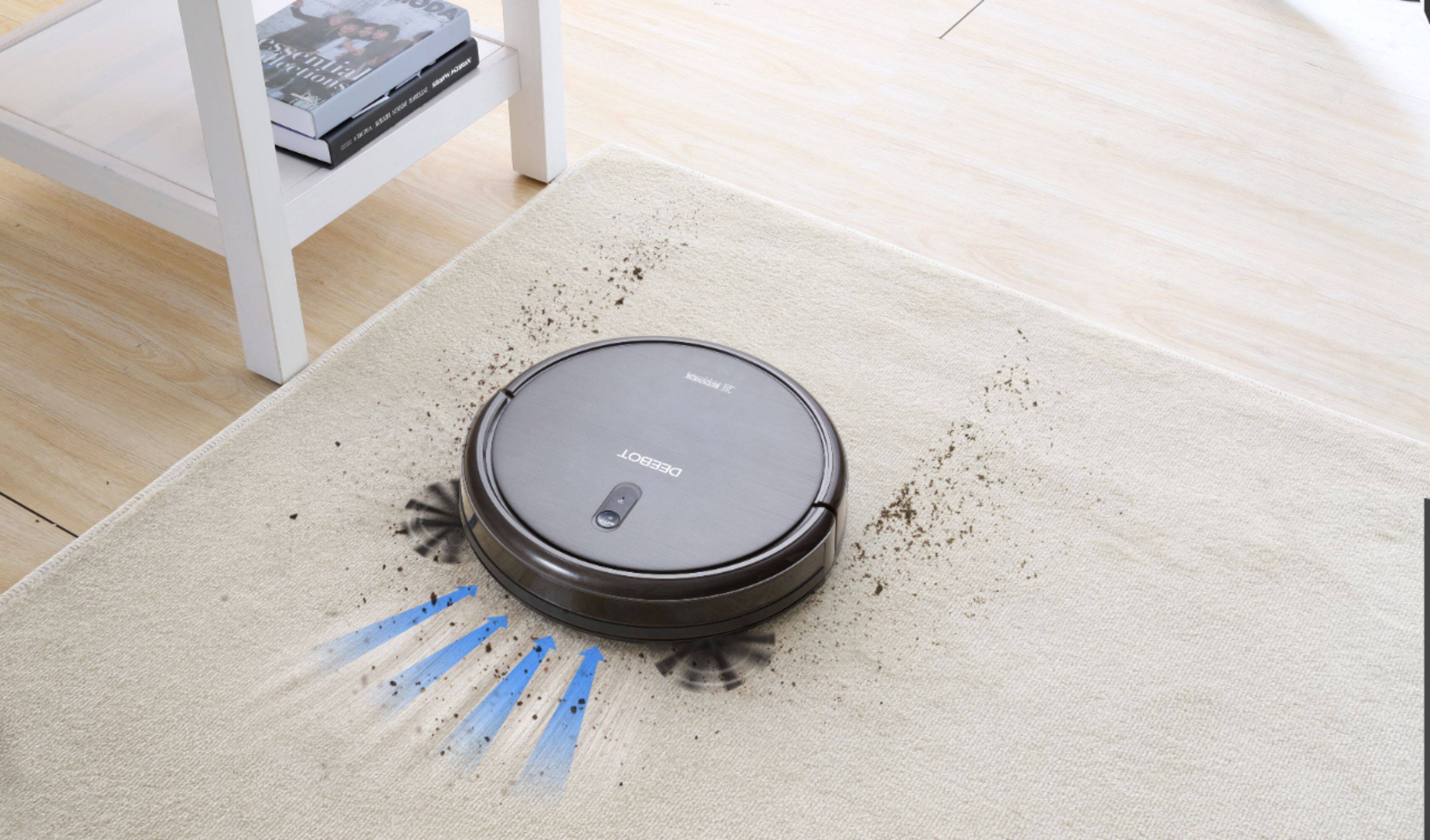 Alt View 13. ECOVACS Robotics - DEEBOT N79SE Wi-Fi Connected Robot Vacuum - Espresso.