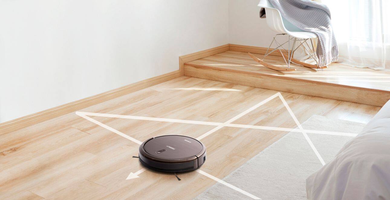 Alt View 15. ECOVACS Robotics - DEEBOT N79SE Wi-Fi Connected Robot Vacuum - Espresso.
