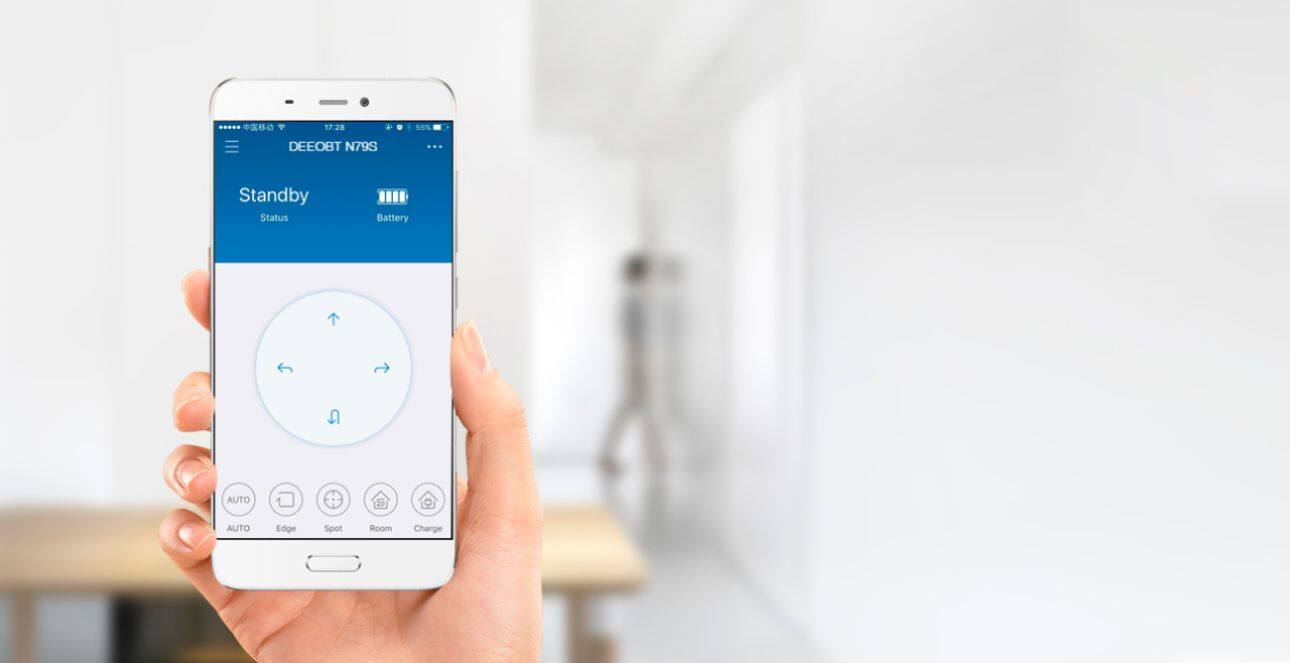 Alt View 16. ECOVACS Robotics - DEEBOT N79SE Wi-Fi Connected Robot Vacuum - Espresso.