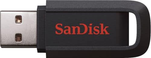 SanDisk - Ultra 32GB USB 3.0 Flash Drive with Hardware Encryption - Black