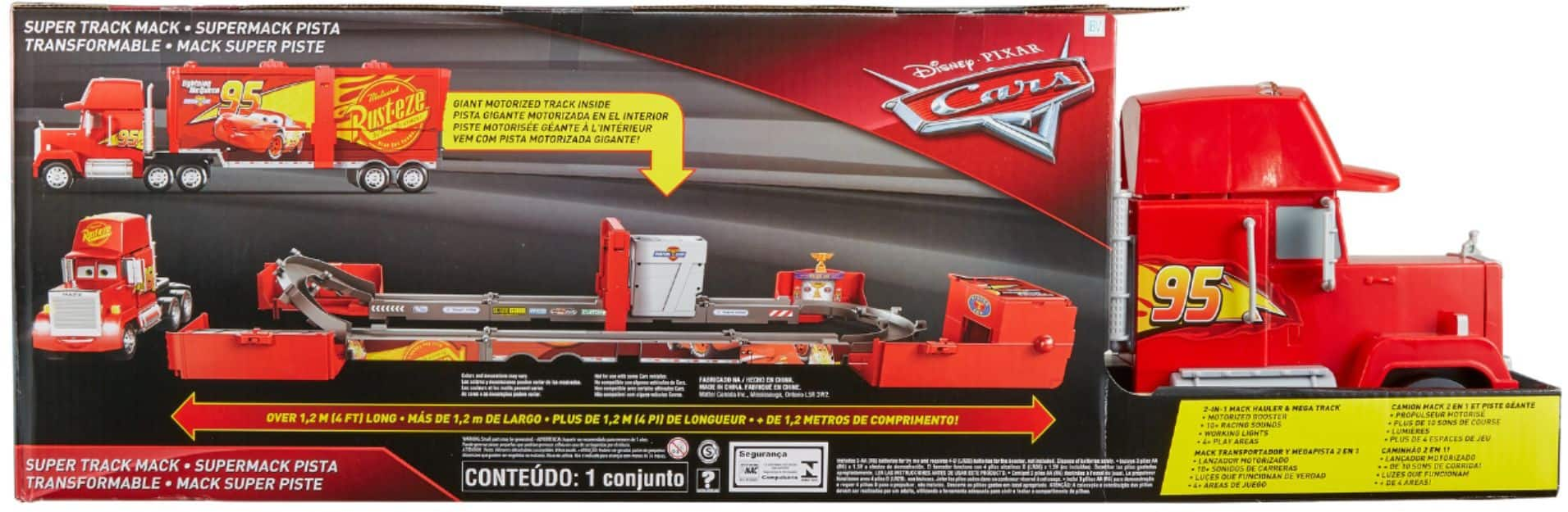 disney cars super track mack