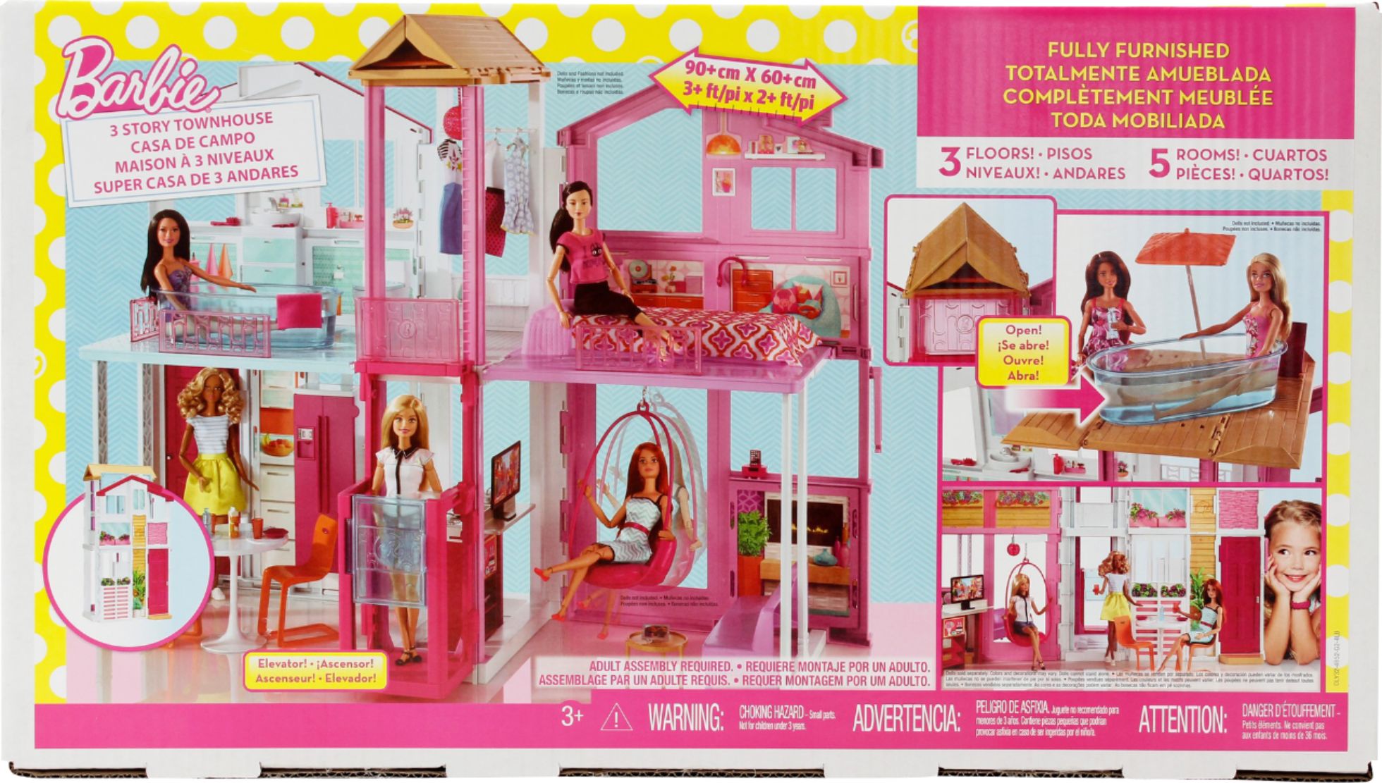 barbie townhouse best buy