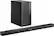 Angle. Samsung - 2.1-Channel 300W Soundbar System with 6-1/2" Wireless Subwoofer - Black.