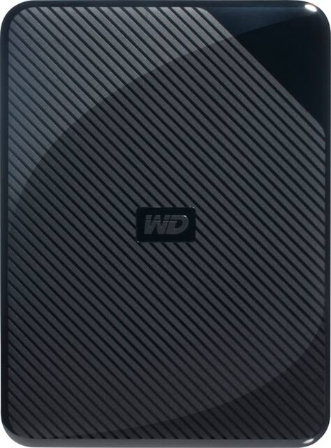 Wd 4tb Game Drive For Ps4 External Usb 3 0 Portable Hard Drive Black Blue Wdbm1m0040bbk Wesn Best Buy