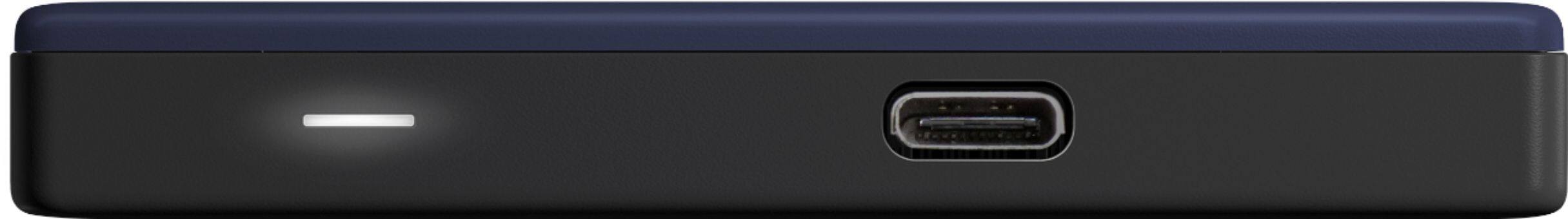 Alt View 12. WD - My Passport Ultra 2TB External USB 3.0 Portable Hard Drive - Blue.