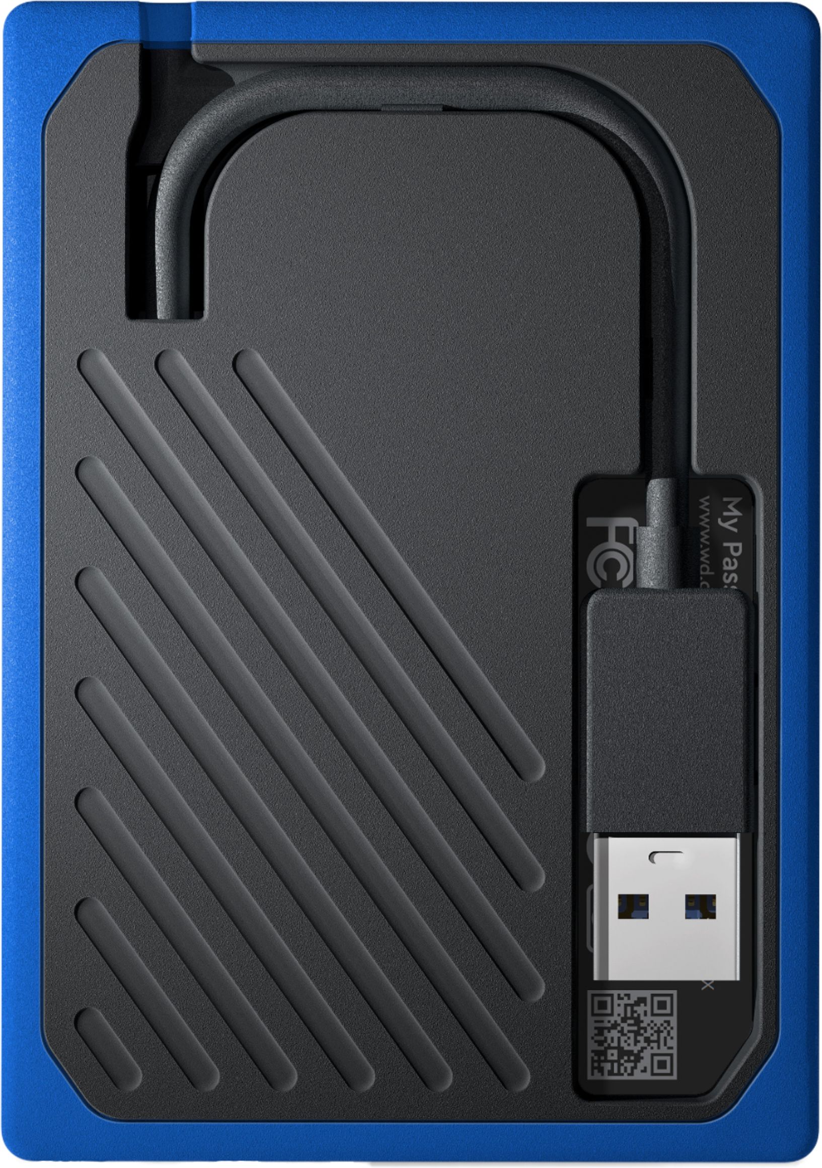 Best Buy: WD My Passport Go 500GB External USB 3.0 Portable Solid 