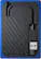 Alt View 15. WD - My Passport Go 500GB External USB 3.0 Portable SSD - Black With Cobalt Trim.
