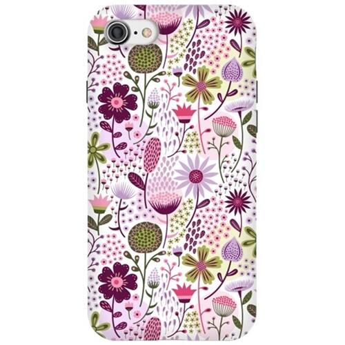 strongfit designers celebration floral by portia monberg case for apple iphone 7 - white/red/green strongfit designers celebration floral by portia monberg case for apple iphone 7 - white/red/green