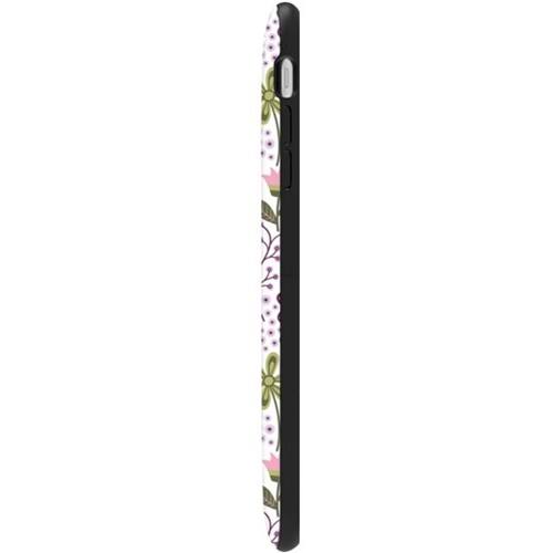 strongfit designers celebration floral by portia monberg case for apple iphone 7 plus - white/purple/green strongfit designers celebration floral by portia monberg case for apple iphone 7 plus - white/purple/green