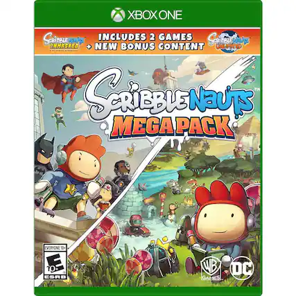 Front. WB Games - Scribblenauts Mega Pack. - E10+ (Everyone 10+)