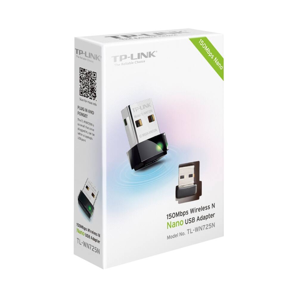 Alt View 11. TP-Link - Wireless N150 USB Network Adapter - Black.