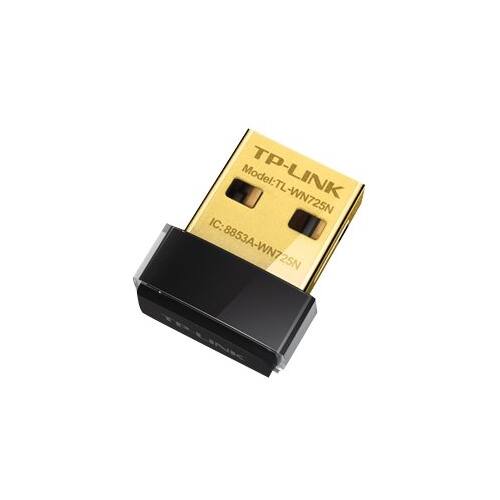 Alt View 12. TP-Link - Wireless N150 USB Network Adapter - Black.