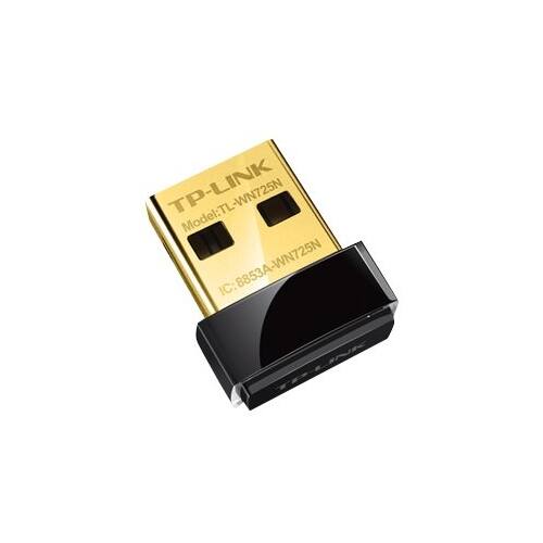 Left. TP-Link - Wireless N150 USB Network Adapter - Black.