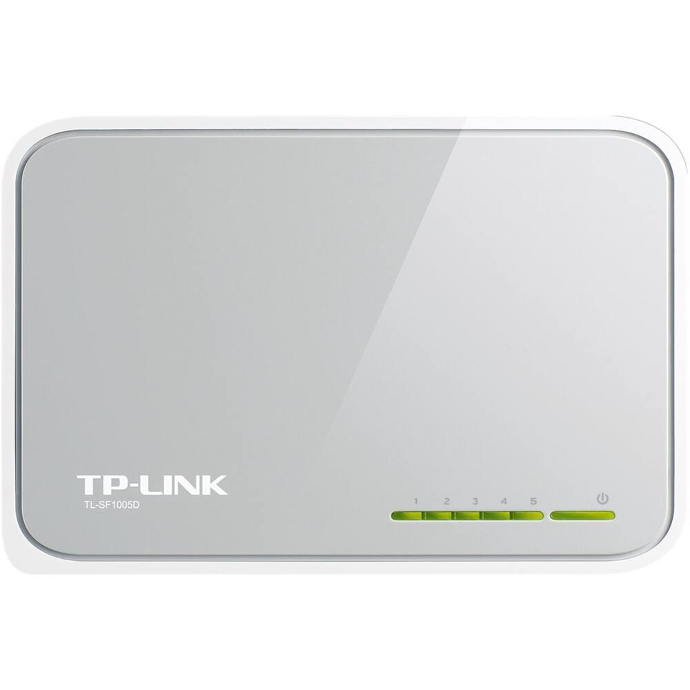 Alt View 11. TP-Link - 5-Port 10/100 Switch - White.