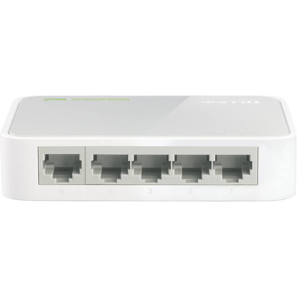 Alt View 13. TP-Link - 5-Port 10/100 Switch - White.