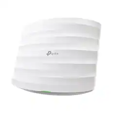 Front. TP-Link - Omada AC1350 Dual-Band Wi-Fi Access Point - White.