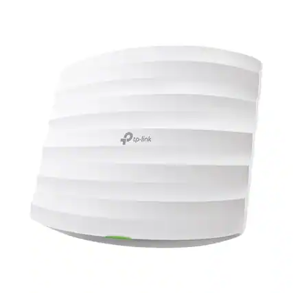 Front. TP-Link - Omada AC1350 Dual-Band Wi-Fi Access Point - White.