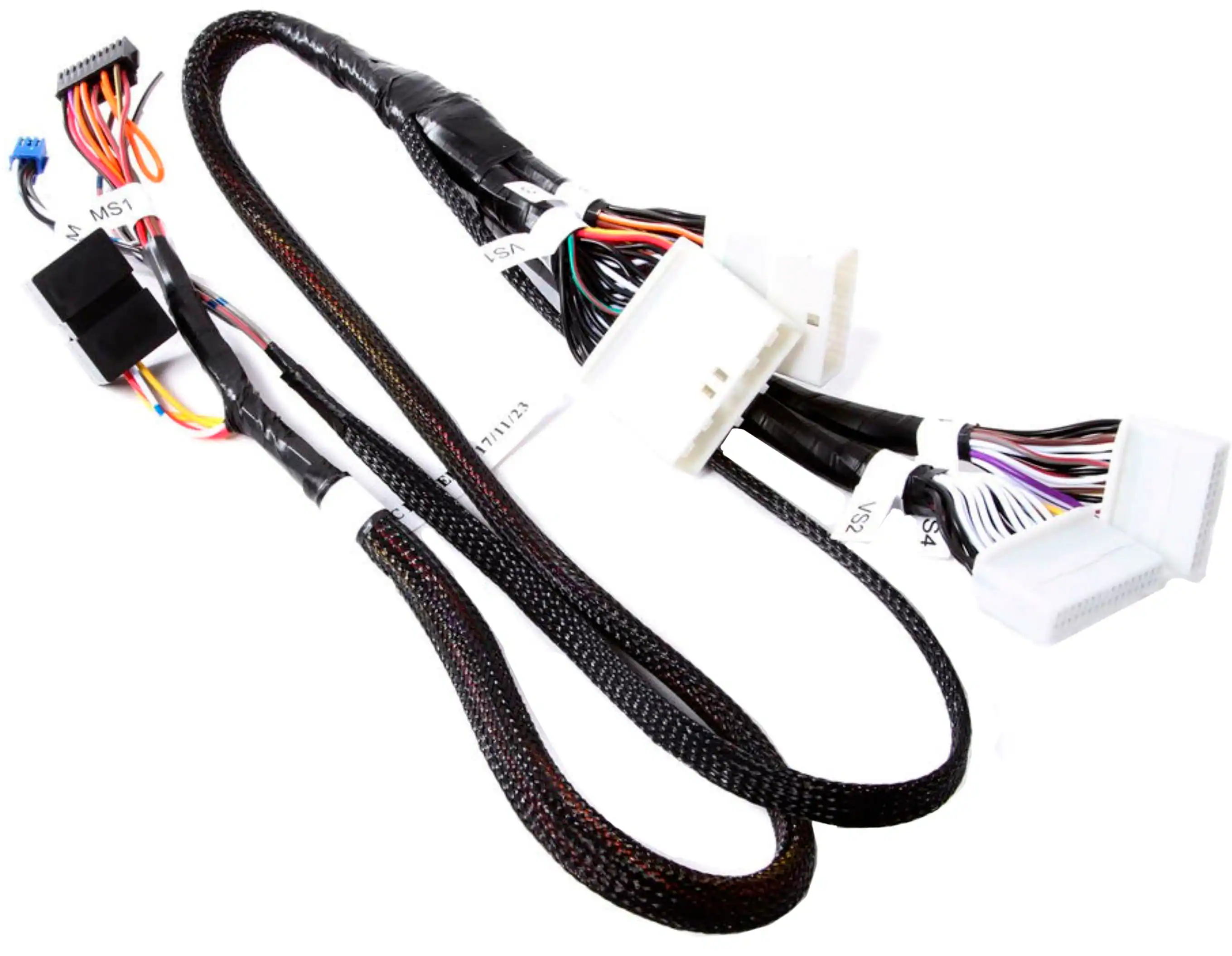 Front. iDatalink - T-harness For Select Fiat, Mazda, Scion and Toyota Vehicles - Black.