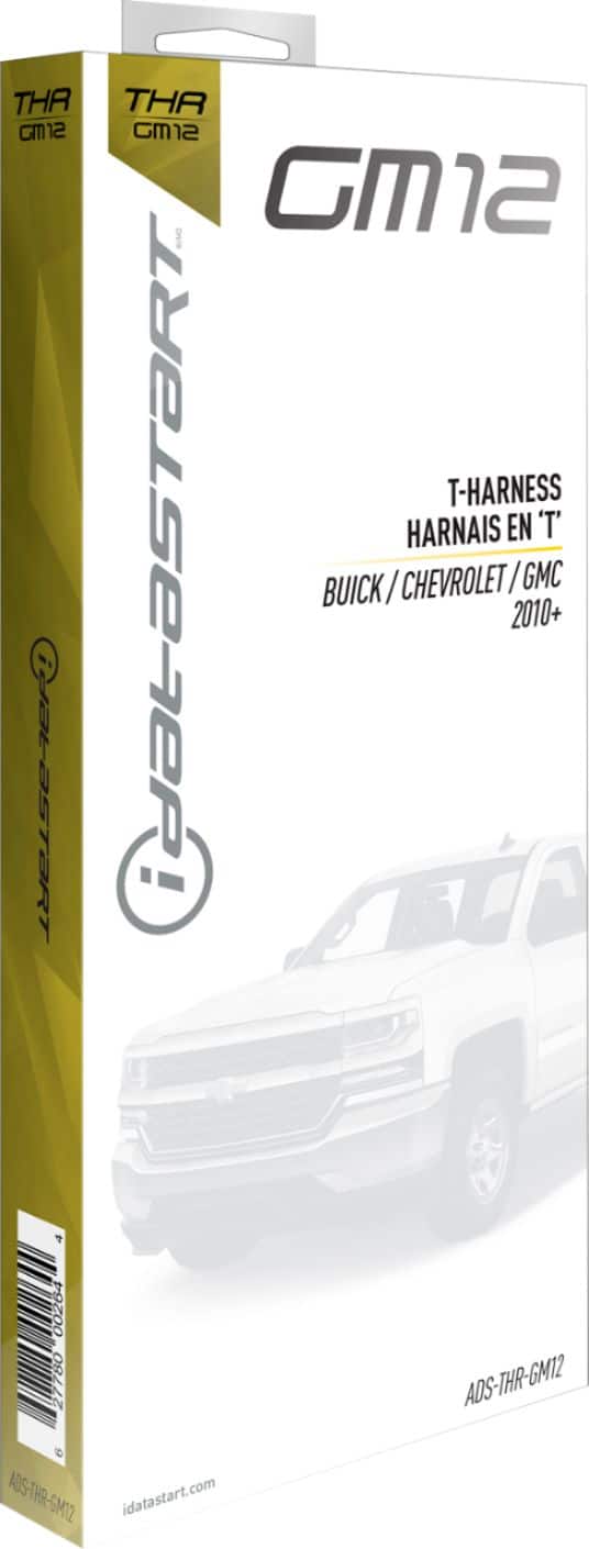 Front. iDatalink - T-Harness for Select Chevrolet, GMC, and Buick Vehicles - Black.