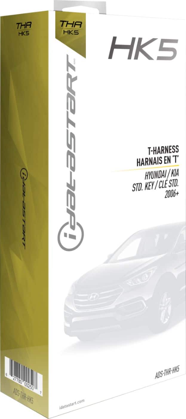Front. iDatalink - T-Harness for Select 2011 and Later Hyundai and Kia Vehicles - Black.