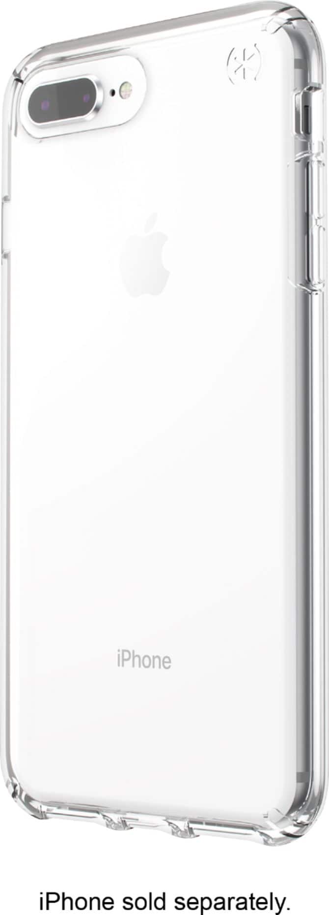 Front. Speck - Presidio Stay Clear Case for Apple® iPhone® 6s Plus, 7 Plus and 8 Plus - Clear.
