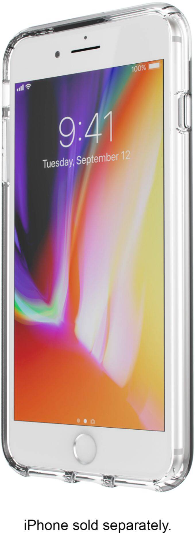 Alt View 2. Speck - Presidio Stay Clear Case for Apple® iPhone® 6s Plus, 7 Plus and 8 Plus - Clear.