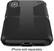 Alt View 14. Speck - Presidio GLOSSY GRIP Case for Apple® iPhone® X and XS - Black.