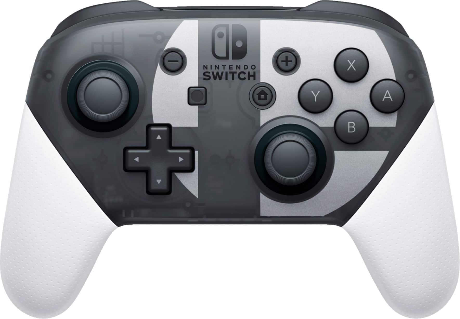 Front. Nintendo - Super Smash Bros. Ultimate Edition Pro Wireless Controller for Nintendo Switch.