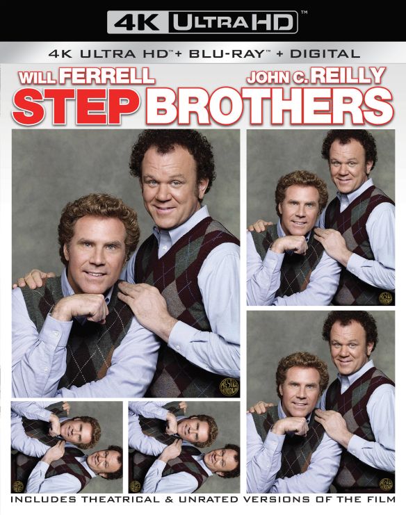  Step Brothers [Includes Digital Copy] [4K Ultra HD Blu-ray/Blu-ray] [2008]