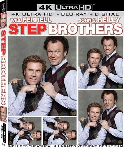 Step Brothers Includes Digital Copy 4k Ultra Hd Blu Ray Blu Ray 2008 Best Buy