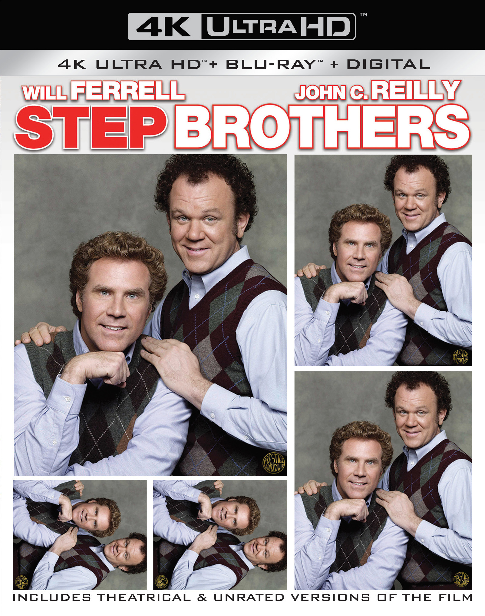 Step Brothers [Includes Digital Copy] [4K Ultra HD Blu-ray/Blu-ray