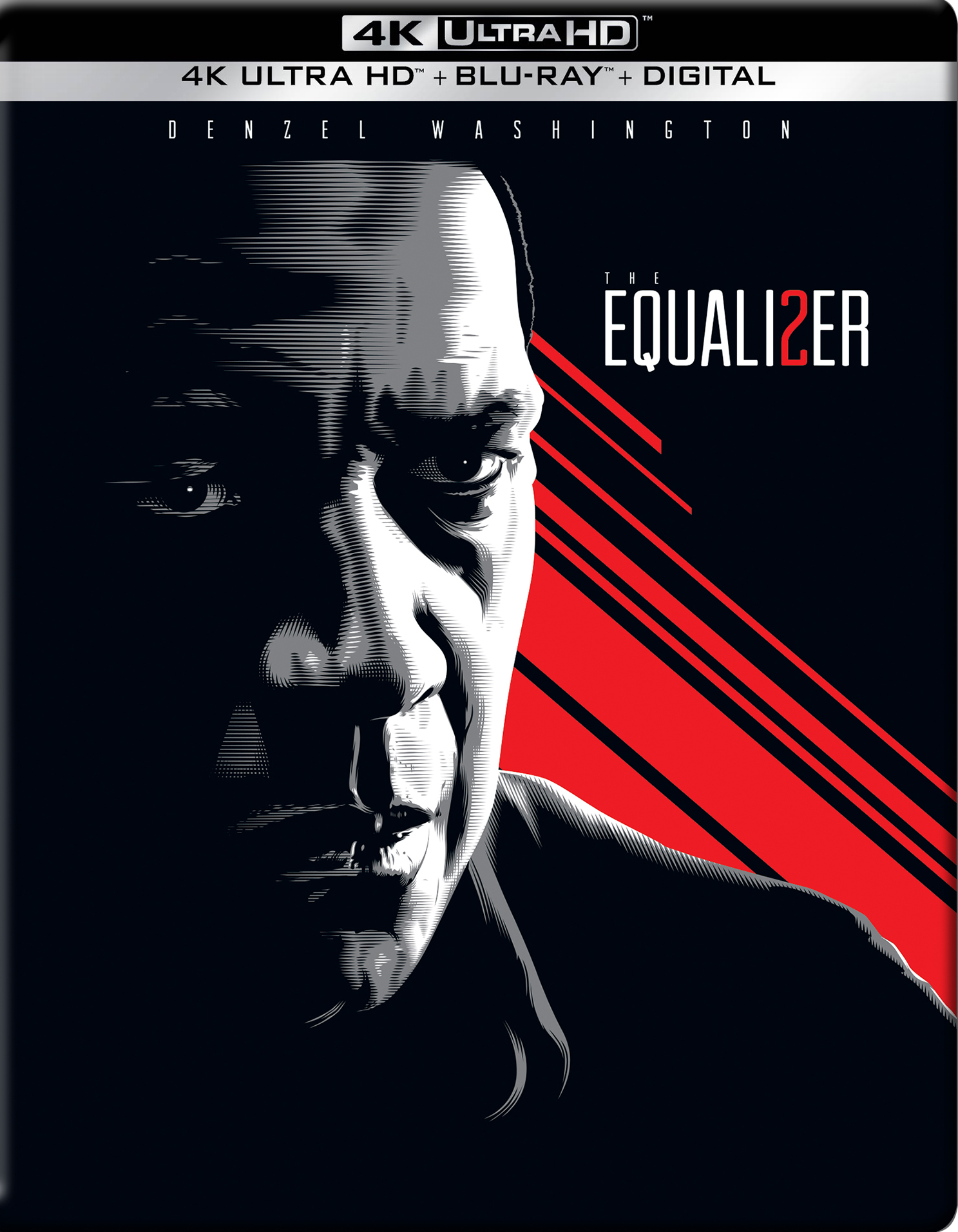 The Equalizer 2 Movie - Steelbook 4K Ultra HD Blu-ray and Digital HD