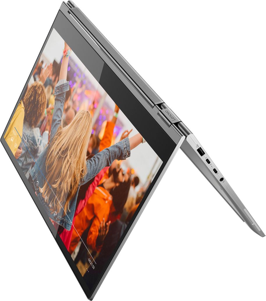 Best Buy: Lenovo Yoga C930 2-in-1 13.9" Touch-Screen Laptop Intel Core i7 Memory 256GB Solid State Drive Iron Gray 81C4000HUS