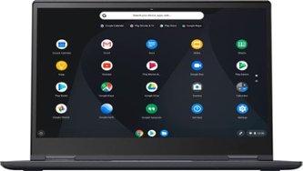 Lenovo - Yoga C630 2-in-1 15.6" Touch-Screen Chromebook - Intel Core i5 - 8GB Memory - 128GB eMMC Flash Memory - Midnight Blue - Larger Front