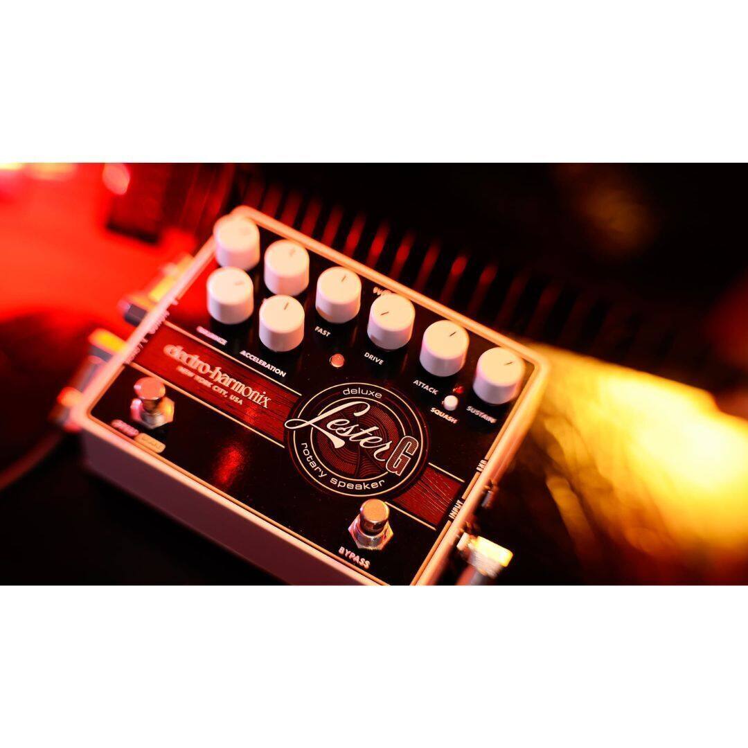 I FAST electro-harmonix ELECTRO ACCELERATION DRIVE - ATTACK CITY deluxe USA SQUASH SUSTAINER Lester rotary speaker G GH INFUT BYPASS SS