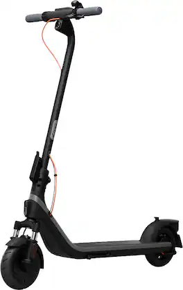 Segway - Ninebot E2 Plus II Electric Scooter, 15 mph Max Speed w/ 16 miles Max Range - Black